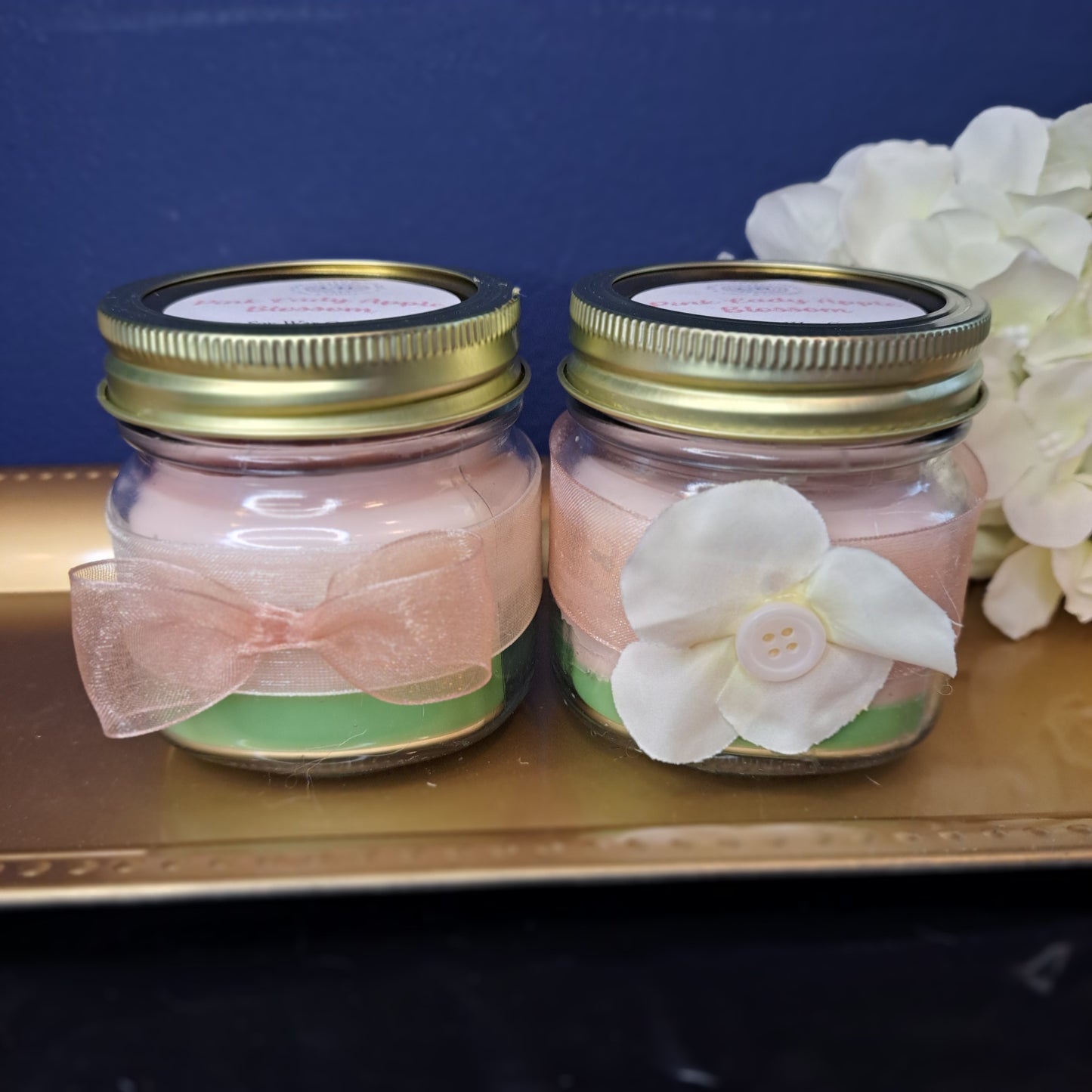 Pink Lady Apple Blossom Soy Candle