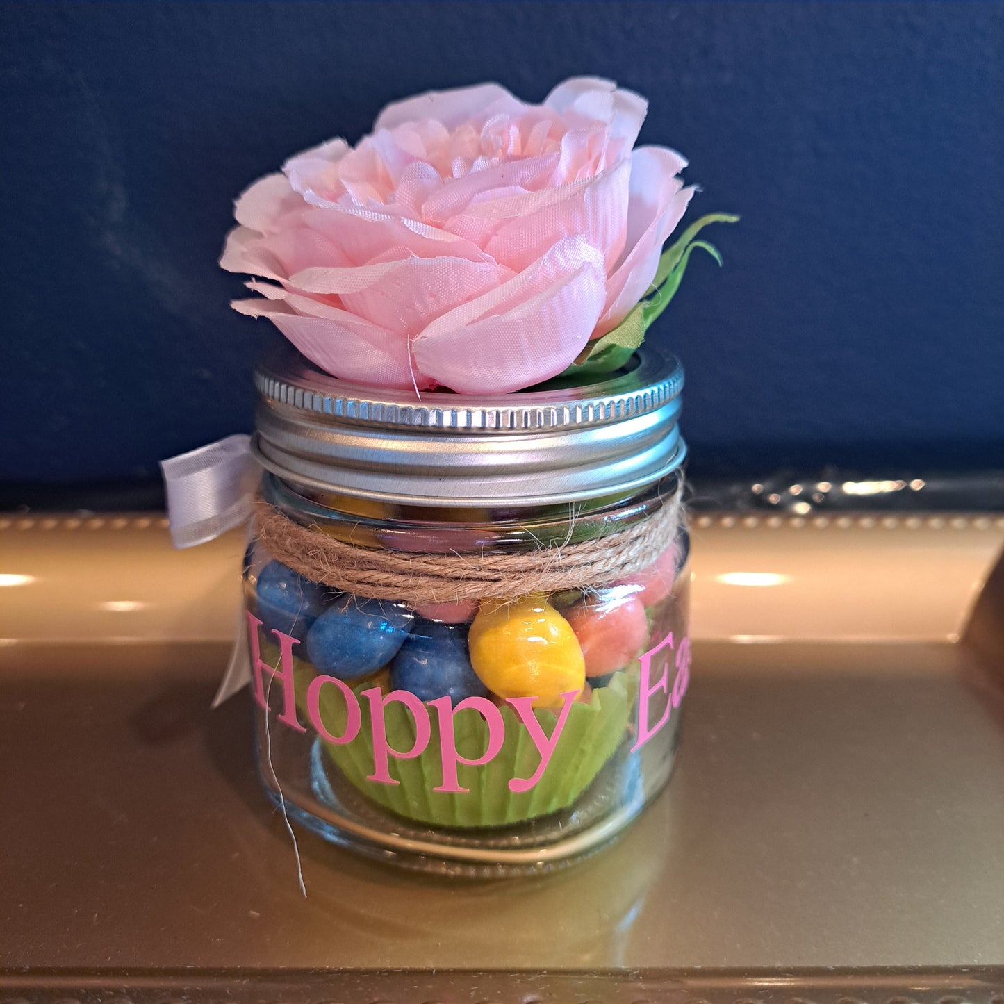 Hoppy Easter Candy Jar