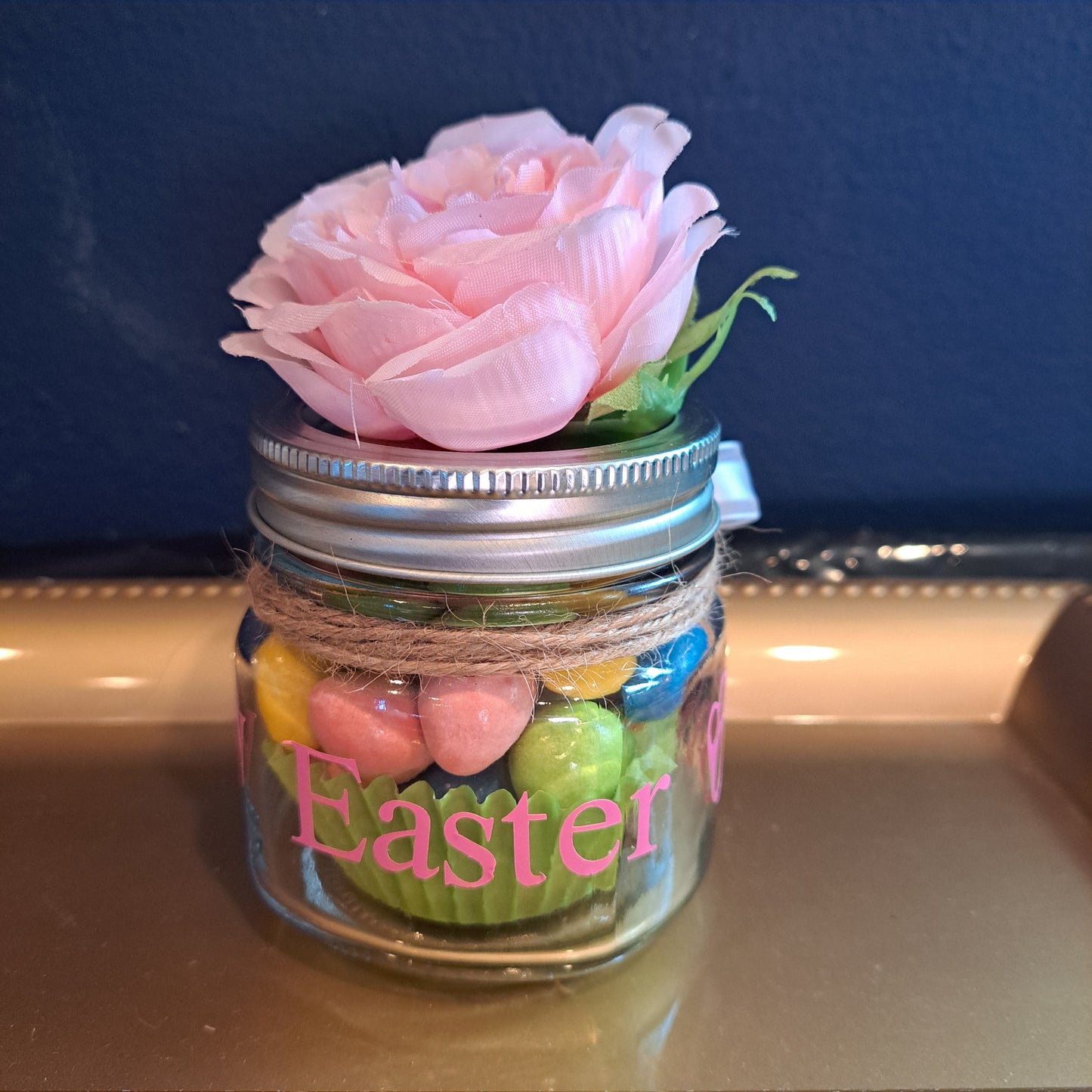 Hoppy Easter Candy Jar